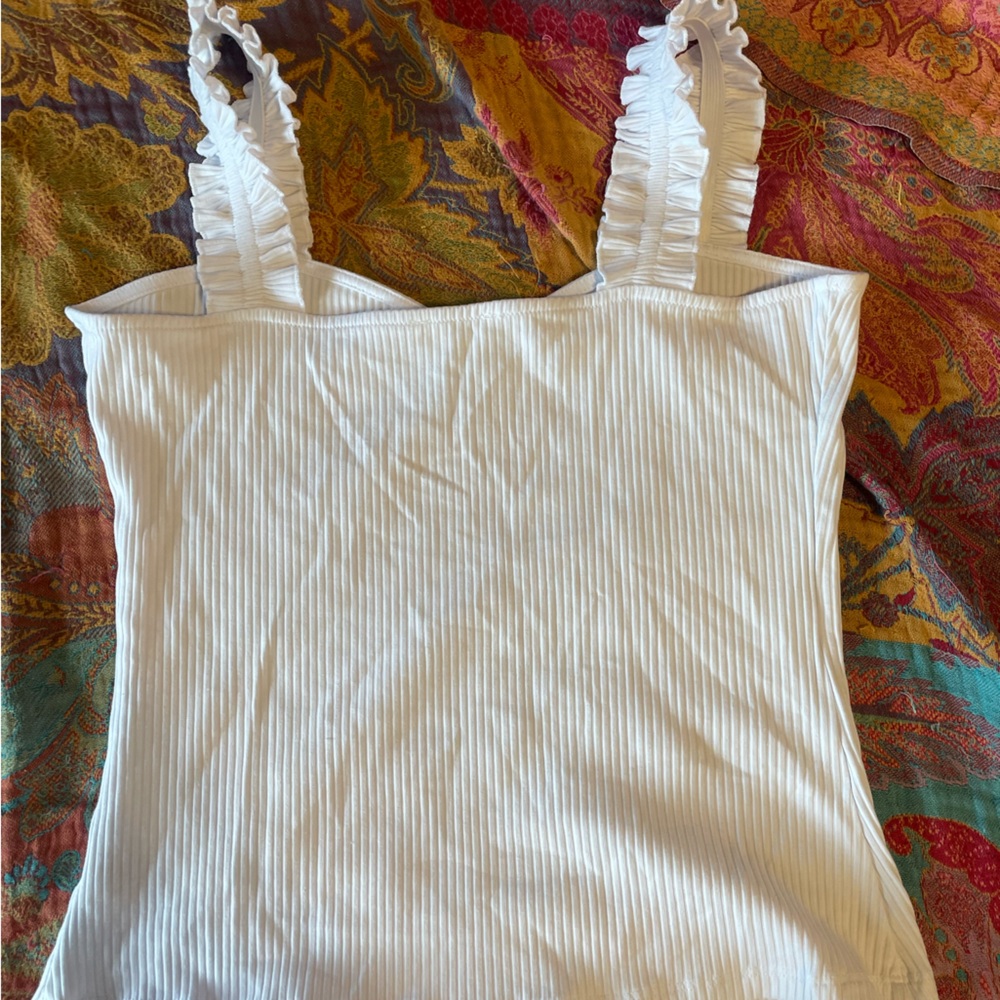 Small white tank top - Picture 2 of 2